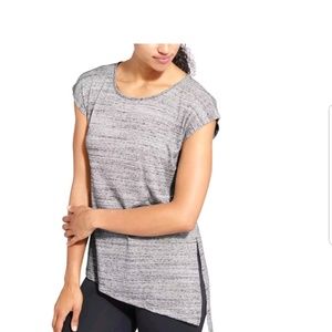 Athleta asymetrical hem top